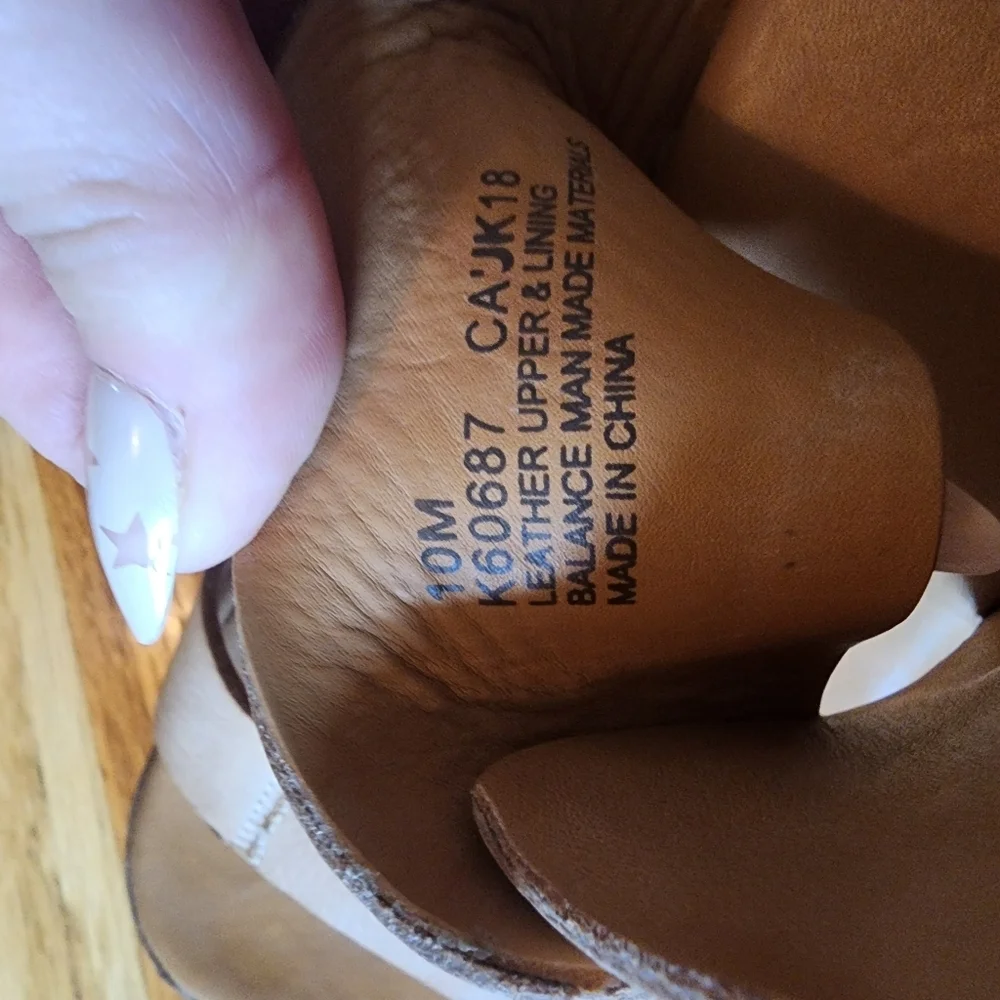 Kork-Ease San Carlos Tan Size 10 Leather Platform - Picture 2 of 9